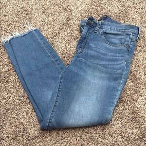 J. Crew Factory 9” high rise skinny